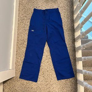 Cherokee Core Stretch Scrub Pants - Galaxy Blue - Small Short - Like New